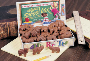 chocolate covered animal crackers