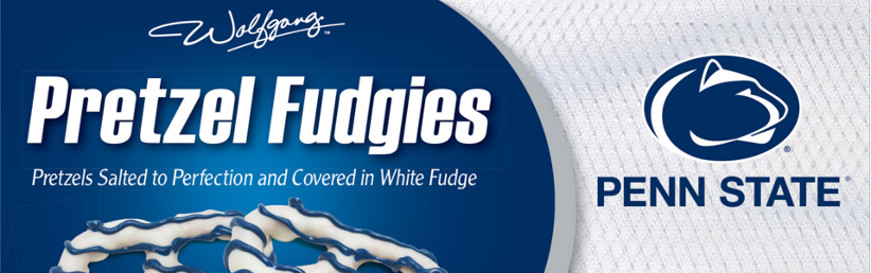 Penn State Pretzel Fudgies